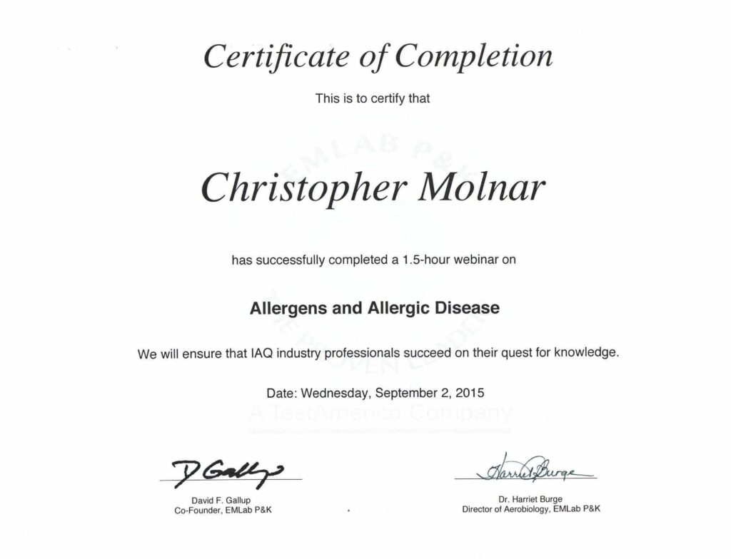 Allergens and Allergic Disease