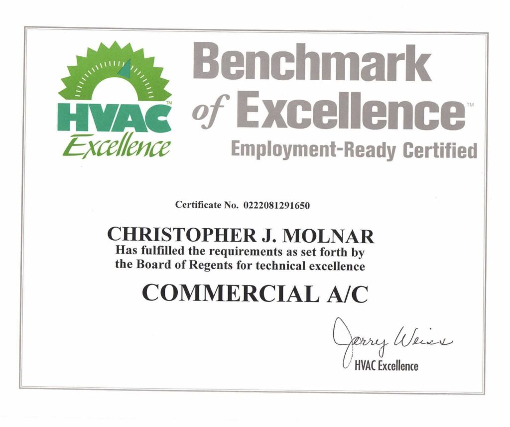 COMMERCIAL A:C Employment Ready