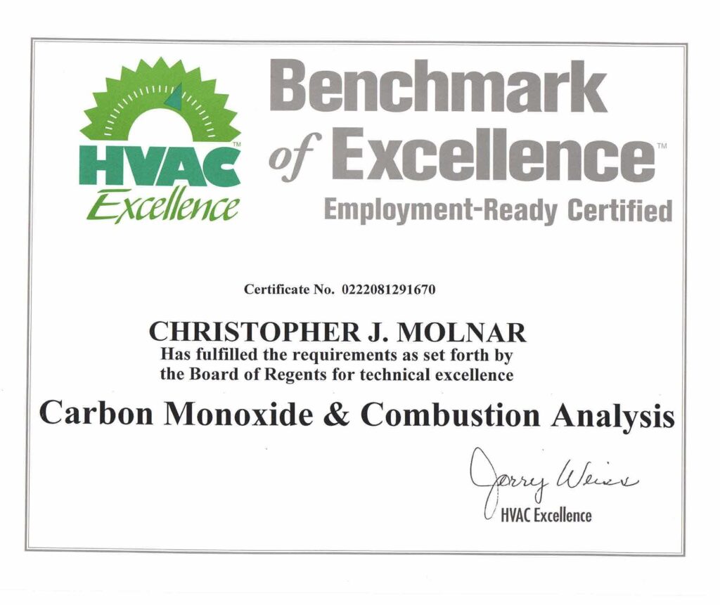Carbon Monoxide and Combustion Analysis