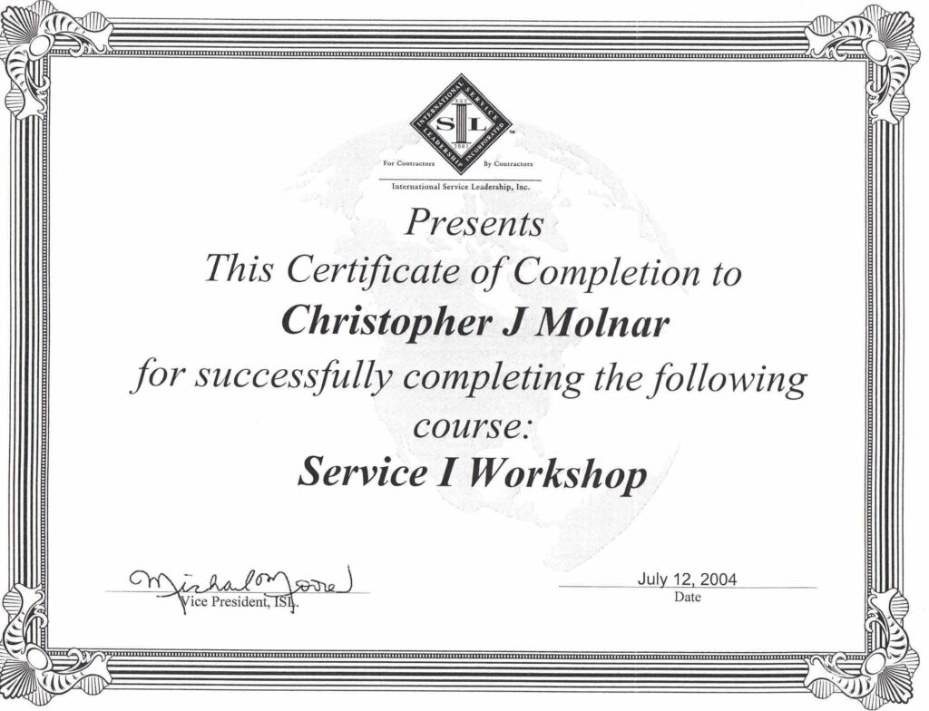 Service I Workshop